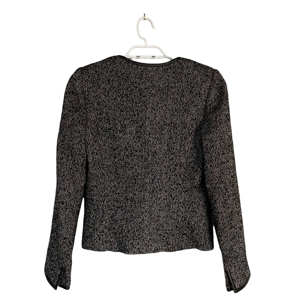 Le Chateau Women's Herringbone Style Blazer - Picture 5 of 7